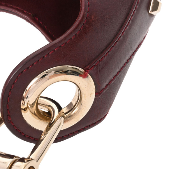 Gucci Jackie Shoulder Bag Bordeaux Python Leather - Picture 5 of 9